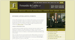 Desktop Screenshot of fernandezlauby.com